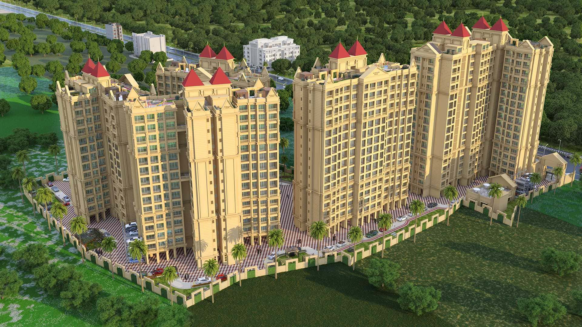 Bird eye view of Dev Drashti Empire
