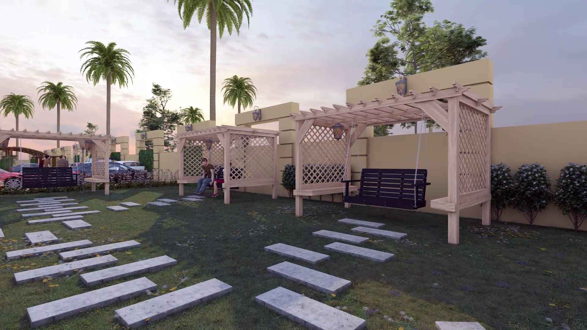 Swing garden