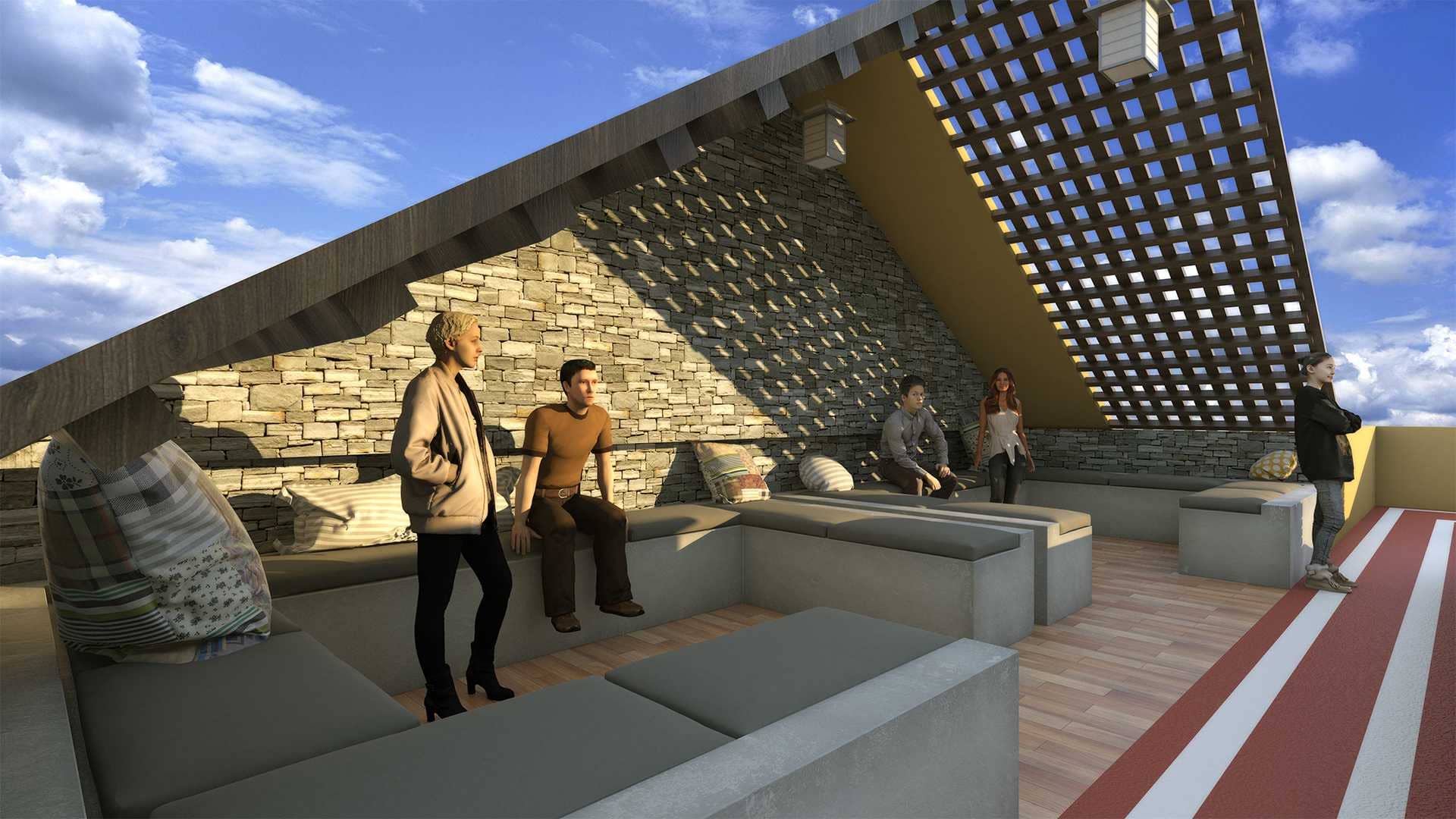 Terrace sky lounge